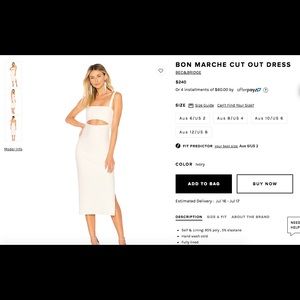 bon marche midi dresses